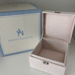 Pottery Barn Kids heart-shaped jewelry box - Brand New